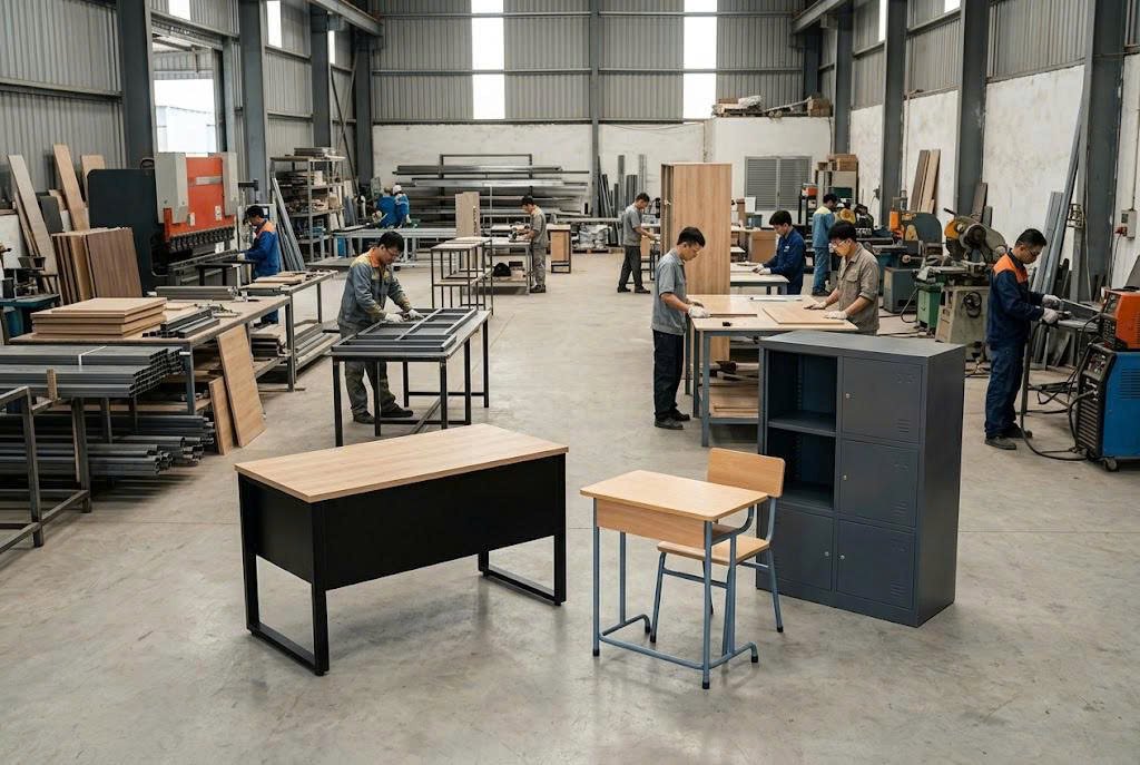 Tủ kệ văn phòng - trường học