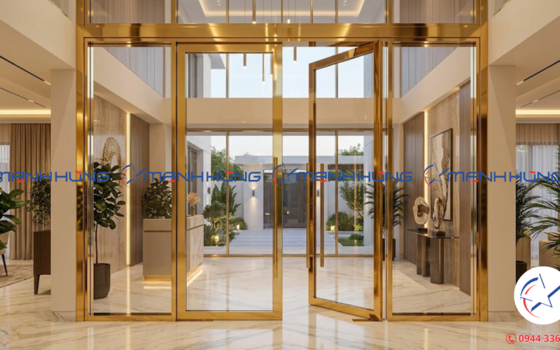 Xưởng Gia Công Cửa Kim Loại Trang Trí Tại TPHCM Theo Yêu Cầu – Cơ Khí Mạnh Hùng