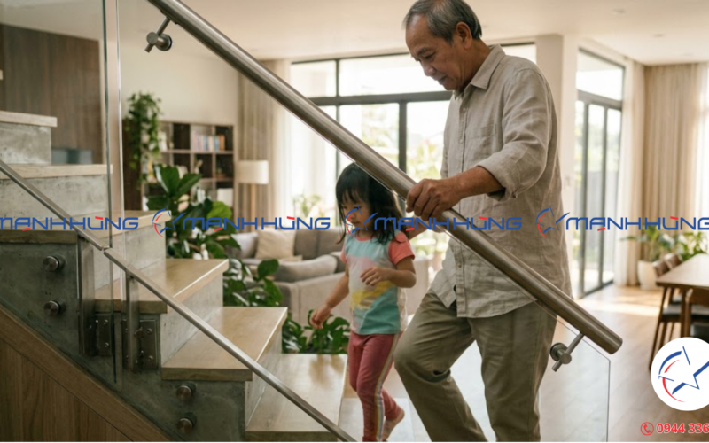 Xưởng Gia Công Tây Vin Cầu Thang Kim Loại Trang Trí Tại TPHCM – Cơ Khí Mạnh Hùng