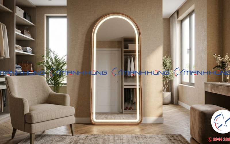 Xưởng Gia Công Khung Gương Kim Loại Trang Trí Tại TPHCM – Cơ Khí Mạnh Hùng